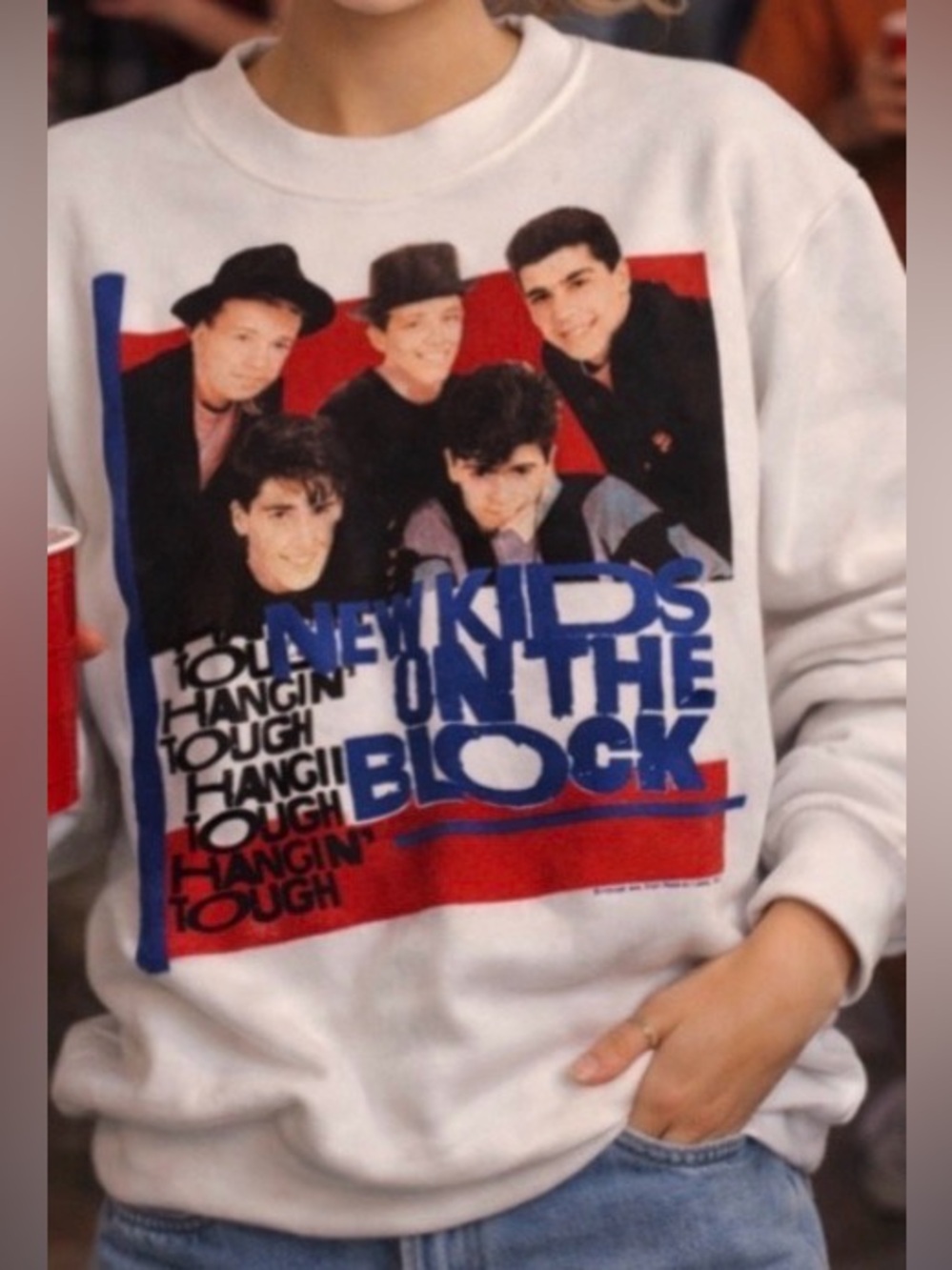 *Vintage 1989 - New Kids on the Block sweatshirt- authentic 80’s